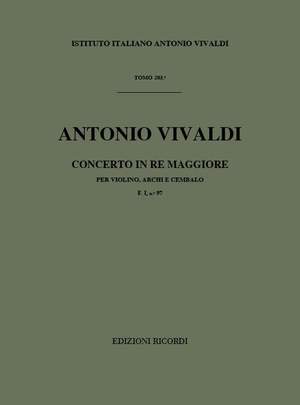 Vivaldi: Concerto FI/97 (RV221) in D major