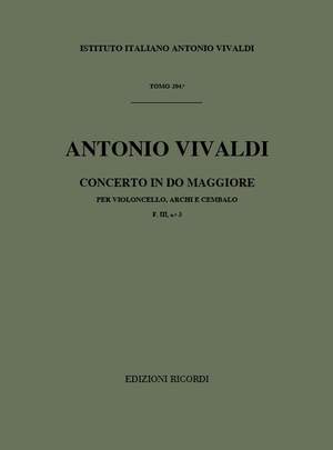 Vivaldi: Concerto FIII/3 (RV400) in C major