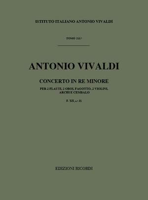 Vivaldi: Concerto FXII/31 (RV566) in D minor
