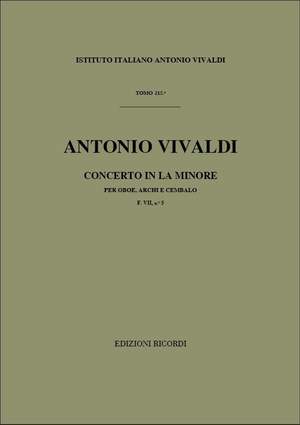 Vivaldi: Concerto FVII/5 (RV461) in A minor