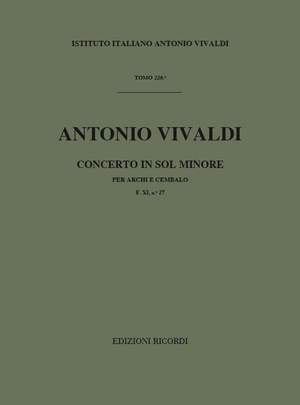Vivaldi: Concerto FXI/27 (RV152) in G minor