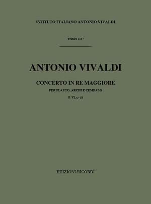 Vivaldi: Concerto FVI/10 (RV429) in D major