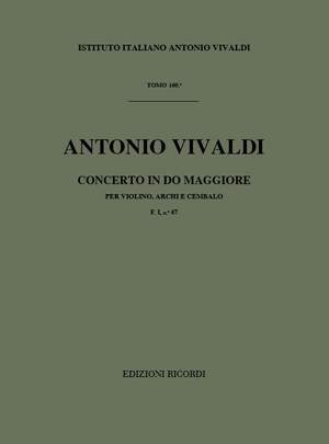 Vivaldi: Concerto FI/67 (RV177) in C major