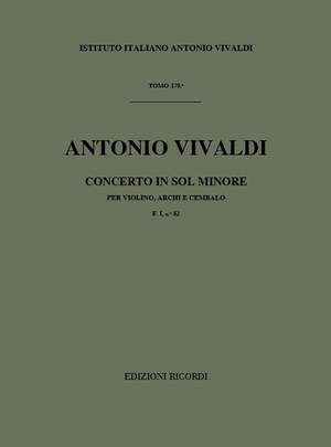 Vivaldi: Concerto FI/82 (RV328) in G minor