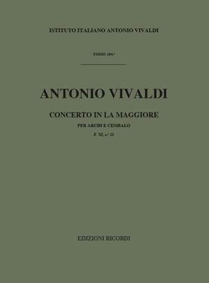 Vivaldi: Concerto FXI/22 (RV160) in A major