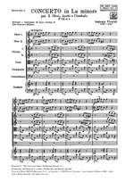Vivaldi: Concerto FVII/8 (RV536) in A minor Product Image