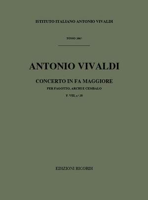 Vivaldi: Concerto FVIII/20 (RV489) in F major