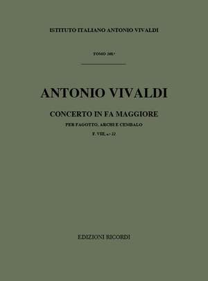 Vivaldi: Concerto FVIII/22 (RV486) in F major