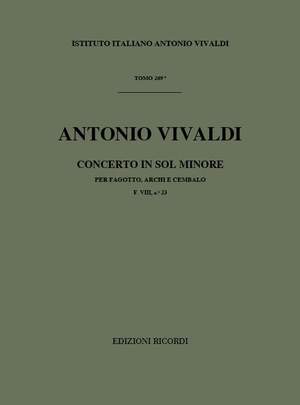 Vivaldi: Concerto FVIII/23 (RV495) in G minor