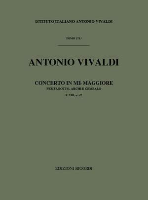 Vivaldi: Concerto FVIII/27 (RV483) in E flat major