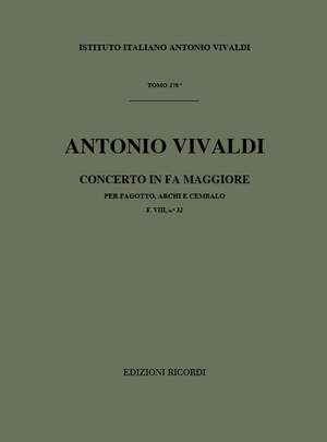 Vivaldi: Concerto FVIII/32 (RV490) in F major