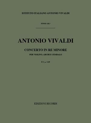 Vivaldi: Concerto FI/119 (RV246) in D minor