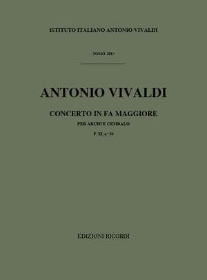 Vivaldi: Concerto FXI/34 (RV138) in F major