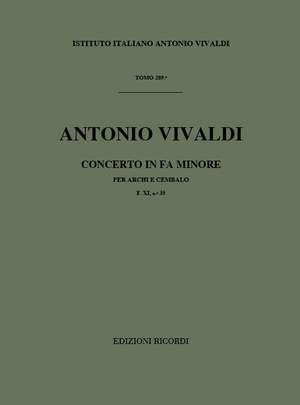 Vivaldi: Concerto FXI/35 (RV143) in F minor
