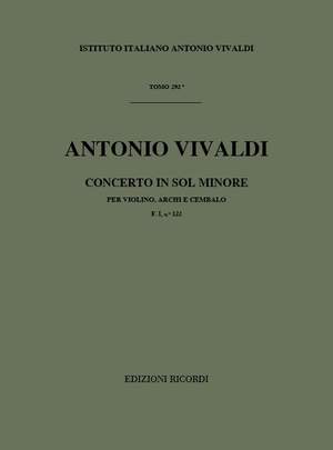 Vivaldi: Concerto FI/122 (RV321) in G minor