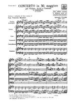 Vivaldi: Concerto FI/127 (RV271) in E major Product Image