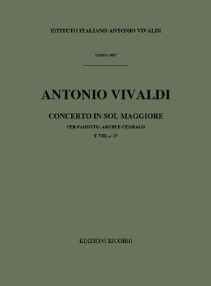 Vivaldi: Concerto FVIII/37 (RV494) in G major