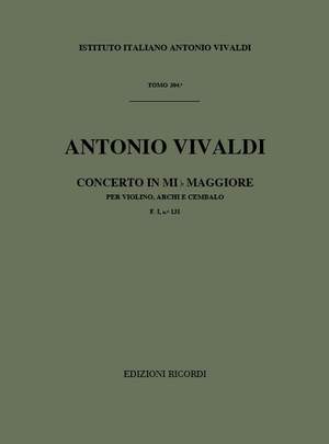 Vivaldi: Concerto FI/131 (RV261) in E flat major