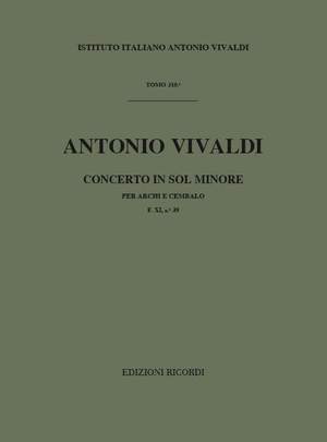 Vivaldi: Concerto FXI/39 (RV154) in G minor