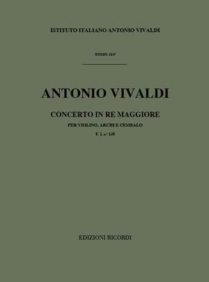 Vivaldi: Concerto FI/138 (RV208) in D major