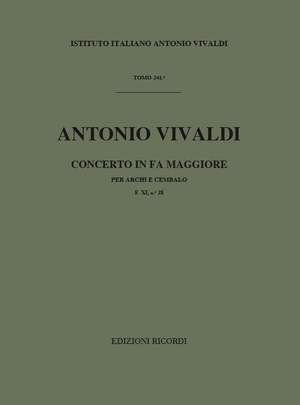 Vivaldi: Concerto FXI/28 (RV141) in F major
