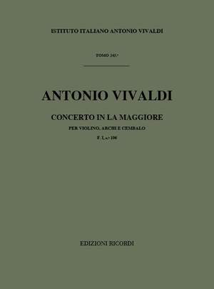 Vivaldi: Concerto FI/106 (RV350) in A major
