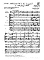 Vivaldi: Concerto FI/106 (RV350) in A major Product Image