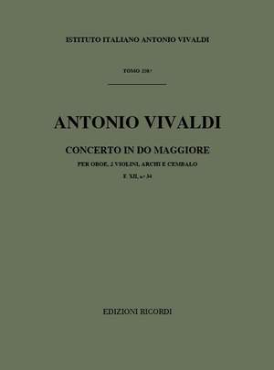 Vivaldi: Concerto FXII/34 (RV554) in C major