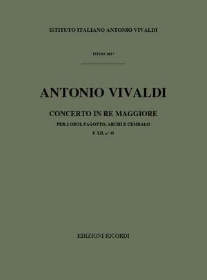 Vivaldi: Concerto FXII/45 (RV122) in D major