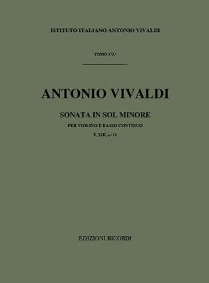 Vivaldi: Sonata FXIII/15 (RV26) in G minor