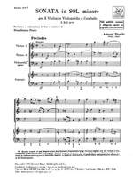 Vivaldi: Sonata FXIII/17 (RV73, Op.1/1) in G minor Product Image