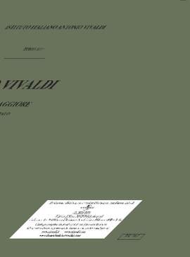Vivaldi: Concerto FIII/19 (RV414) in G major