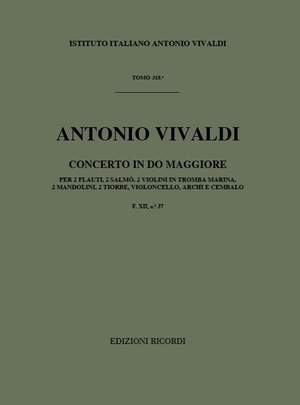 Vivaldi: Concerto FXII/37 (RV558) in C major