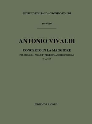 Vivaldi: Concerto FI/139 (RV552) in A major