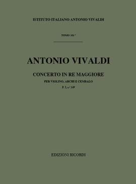 Vivaldi: Concerto FI/149 (RV205) in D major