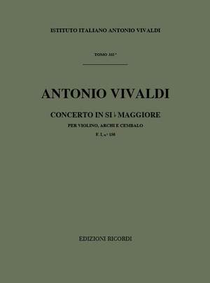 Vivaldi: Concerto FI/150 (RV366) in B flat major