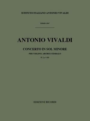 Vivaldi: Concerto FI/152 (RV329) in G minor