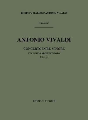 Vivaldi: Concerto FI/154 (RV241) in D minor