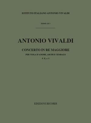 Vivaldi: Concerto FII/5 (RV392) in D major