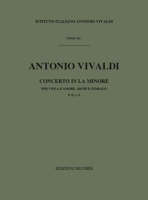 Vivaldi: Concerto FII/6 (RV397) in A minor