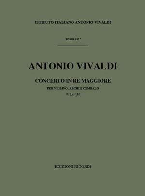 Vivaldi: Concerto FI/162 (RV213) in D major