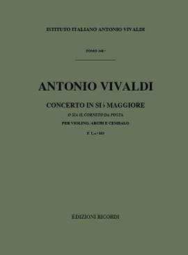 Vivaldi: Concerto FI/163 (RV363) in B flat major