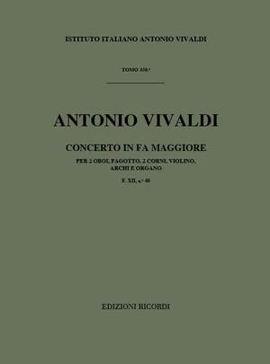 Vivaldi: Concerto FXII/40 (RV571) in F major