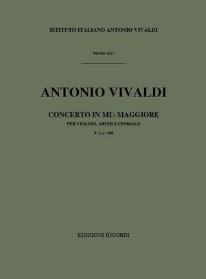 Vivaldi: Concerto FI/166 (RV260) in E flat major