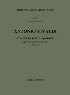 Vivaldi: Concerto FXII/41 (RV542) in F major