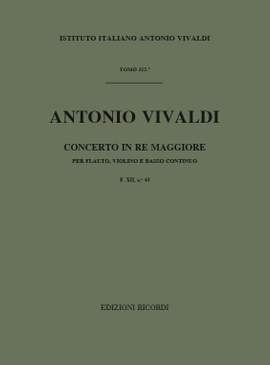 Vivaldi: Concerto FXII/43 (RV84) in D major