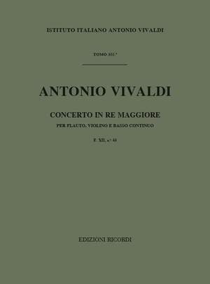 Vivaldi: Concerto FXII/43 (RV84) in D major