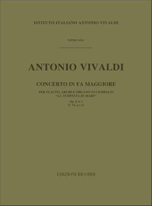 Vivaldi: Concerto FVI/12 (RV433, Op.10/1) in F major
