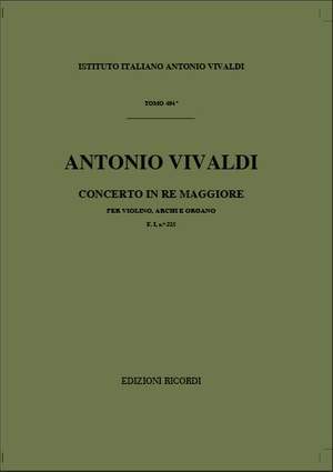 Vivaldi: Concerto FI/225 (RV762) in D major
