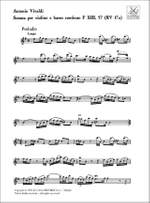 Vivaldi: Sonata FXIII/57 (RV17a) in E minor (Crit.Ed.) Product Image